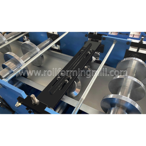 Giá thấp kim loại thép mạ kẽm máng xối tấm màu cuộn hình thành tấm gạch Máy làm - Product Image 3