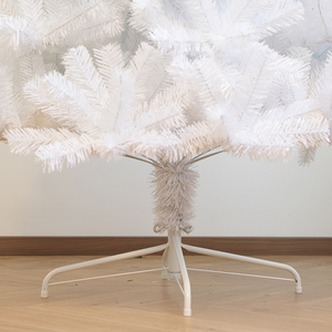 Lighted White Dense PVC Christmas <b>Tree</b>, Full Sizes Available, Automatic <b>Tree</b> for Living Room & Mall Decoration - Product Image 3