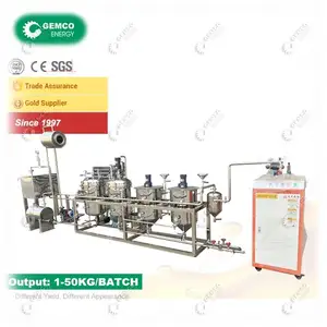 Newly Developed Laboratory Mini Small Soybean Edible Fish Oil Refinery for Refining Crude Cooking Coconut,Palm,Sunflower Seed