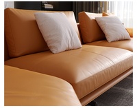 Dreamhuase Meubles de maison de haute qualité pour le salon Canapé moderne confortable en tissu et cuir Fauteuil Canapé à trois places Ensemble de canapés d'angle