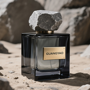 Bán Hàng Trực Tiếp Nước Hoa Bao Bì Chai 100Ml Vuông Rõ Ràng Màu Đen Tùy Chỉnh Nhãn Nước Hoa Mẫu Chai Chai Cho Nước Hoa - Product Image 6