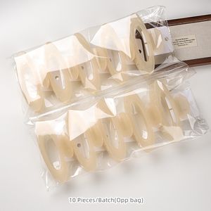 طراز كوري 12: كبيرة مع تصميم بيضاوي مجوف بلاستيك سميك للشعر الوفير - Product Image 5