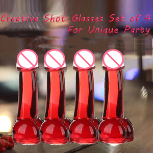Copas de Vino con Forma de Pene para Despedida de Soltera, Fiesta Nupcial, Noche de Despedida de Soltera, Fiesta de Boda, Equipo de la Novia, Vaso para Beber con Forma de Pene - Product Image 1