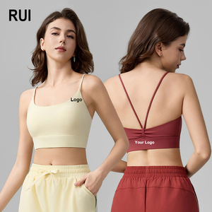 RUIQUWIN Custom High Impact Sports Bra Women's Seamless Yoga Bra Padded Cups for Gym Running Fitness Workout - Product Image 1