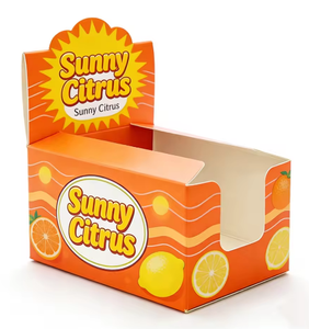 Caja de Embalaje Personalizada con Relieve y Laminación, <span class=keywords><strong>para</strong></span> Mostrador, Reciclada, con Línea de Desgarre - Product Image 3