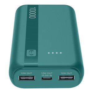 Batterie externe essentielle 10000 mAh, sortie 12 W avec câble USB inclus pour appareils mobiles - Product Image 1
