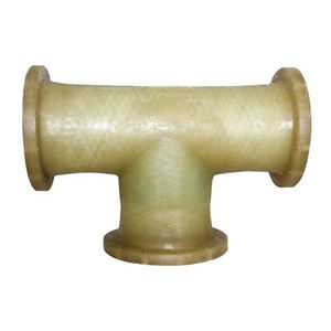 Té FRP résistant à la corrosion Té de tuyau GRP pour canalisation d'eau de refroidissement industrielle - Product Image 5