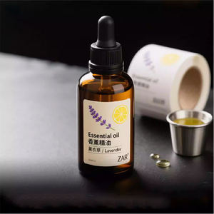 Tem nhãn dán mỹ phẩm cao cấp tùy chỉnh - Cuộn nhãn dán tinh dầu - Product Image 1