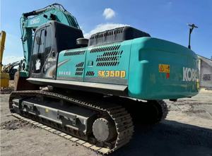 Kobelco SK350D 99% Nuevo rendimiento Excavadora sobre orugas Alta eficiencia 35ton para CAT para Komatsu Venta de núcleo de motor de segunda mano - Product Image 3