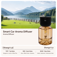 Diffuseur d'arômes intelligent pour voiture et maison de 120 ml, parfum d'hôtel de luxe, flacon en verre longue durée, rafraîchisseur d'air