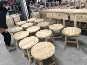 Table à vin chinois en bois recyclé, meuble de salon
