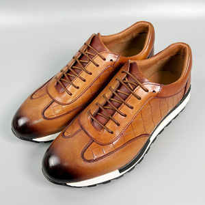 Zapatos de Vestir de Cuero Genuino de Alta Calidad para Hombre, Cómodos, Estilo Oxford, para Negocios, Bodas y Fiestas, para Otoño - Product Image 4