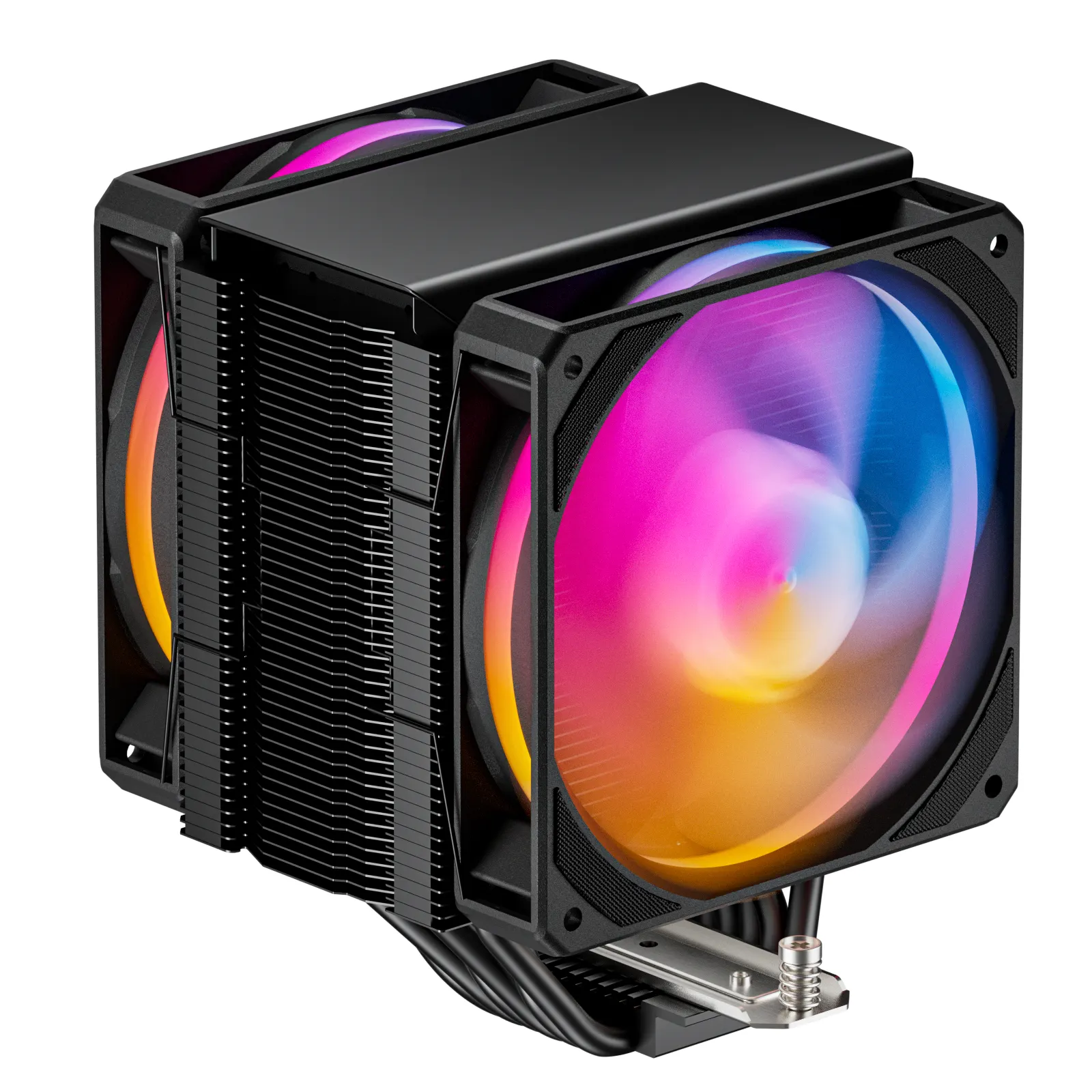 Ventilador enfriador de CPU de bajo ruido de 120MM Ventilador de PC para juegos LGA 1150 1151 AMD Gamer PC