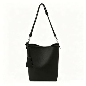 Designer Pu Leather Bucket Bags For Women 2026 Ladies Shoulder Crossbody Purse Minimalist <b>Handbag</b> With Adjustable Strap Custom - Product Image 4