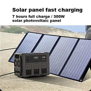 Fuente de alimentación <span class=keywords><strong>Solar</strong></span> para exteriores, 1200w, para acampada, camión, explorador, teléfono, Banco de energía portátil, alta capacidad - Product Image 2