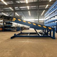 Nouvelle passerelle d'accès hydraulique fixe en acier pour le chargement et le déchargement de conteneurs de camions, fournie par l'usine, tension 380V