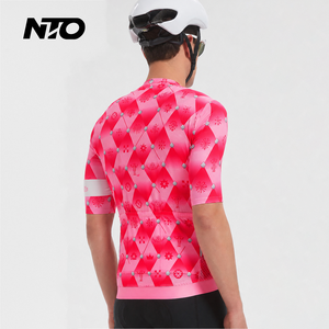 Maillot <span class=keywords><strong>de</strong></span> cyclisme style <span class=keywords><strong>Tour</strong></span> <span class=keywords><strong>de</strong></span> <span class=keywords><strong>France</strong></span> pour équipe professionnelle, coupe aérodynamique haute élasticité, respirant, séchage rapide, logo personnalisé OEM - Product Image 3
