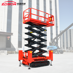 פלטפורמת הרמת מכונת להרים מכונת נירוסטה 450 ק "ג הרמת קיבולת 6m-14 מ 'טווח עומס 12.2 מטר גובה מקסימלי - Product Image 6