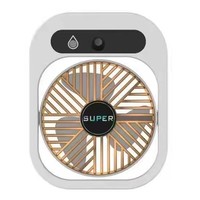 Ventilateur de refroidissement portable 3-en-1 de haute qualité, 1200 mAh, mini USB rechargeable, en plastique, certifié CE, pour voiture, extérieur et table