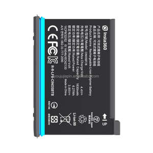 Batería Insta360 <span class=keywords><strong>ONE</strong></span> <span class=keywords><strong>X2</strong></span> <span class=keywords><strong>ONE</strong></span> R GO 2 <span class=keywords><strong>Insta</strong></span> <span class=keywords><strong>360</strong></span> <span class=keywords><strong>ONE</strong></span> <span class=keywords><strong>X2</strong></span> de 1630 mAh, Accesorios Originales para Cámara Deportiva de Acción, en Existencia - Product Image 2