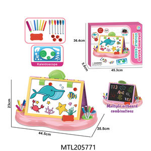 Nuevo producto, tablero de dibujo de arte plástico de aprendizaje, DIY juguete, tablero de pintura de garabatos de Color, juguetes para niños - Product Image 3