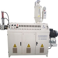 Ligne de production de machines d'extrusion de tuyaux en plastique PE PP ABS à vis simple pour systèmes d'alimentation en eau agricoles et architecturaux
