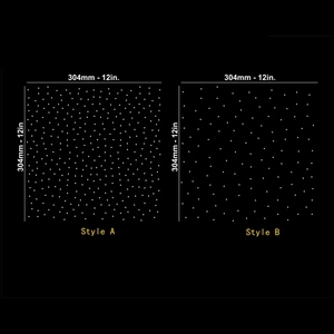 Parches Termoadhesivos de Diamantes de Imitación Grandes al por Mayor, Hoja de Diamantes de Imitación Brillantes de <span class=keywords><strong>2</strong></span> Diseños Aleatorios, Motivo de 12 Pulgadas para Transferencia Térmica - Product Image 2