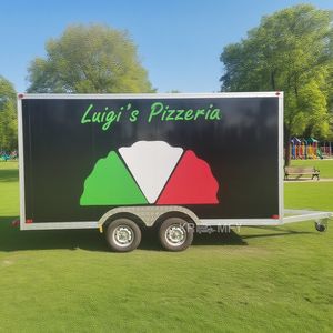 Unidad de Concesión de Helados, Barra de Smoothies, Almacenamiento en Frío, Camión Contenedor con Equipamiento de Cocina Completo, Carrito de Comida, Remolque Móvil de Bebidas - Product Image 4