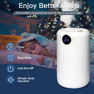 <span class=keywords><strong>Humidificador</strong></span> de vapor frío <span class=keywords><strong>ultrasónico</strong></span> humificadores de aire eléctrico grande de 5L de capacidad - Product Image 2