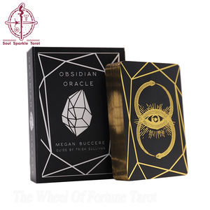 Cartes de tarot personnalisées estampées à l'or à imprimer Jeux d'<span class=keywords><strong>oracle</strong></span> personnalisés imprimés en grande taille - Product Image 3
