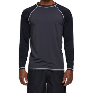 Design Your Own Logo <b>Men</b> <b>Rash</b> <b>Guard</b> in Solid Color Top Trending Customized Compression Shirts Lightweight <b>Men</b> MMA <b>Rash</b> <b>Guard</b> - Product Image 1