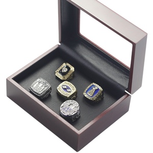 Ensemble de bagues de champion du Super Bowl des <span class=keywords><strong>New</strong></span> <span class=keywords><strong>York</strong></span> Giants 1986, 1990, 2007, 2011, serties de zircon, bijoux pour les fans de la NFL - Product Image 4