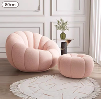 Fauteuil-lit pliant en tissu européen, fauteuil paresseux pour petit appartement, chambre et salon
