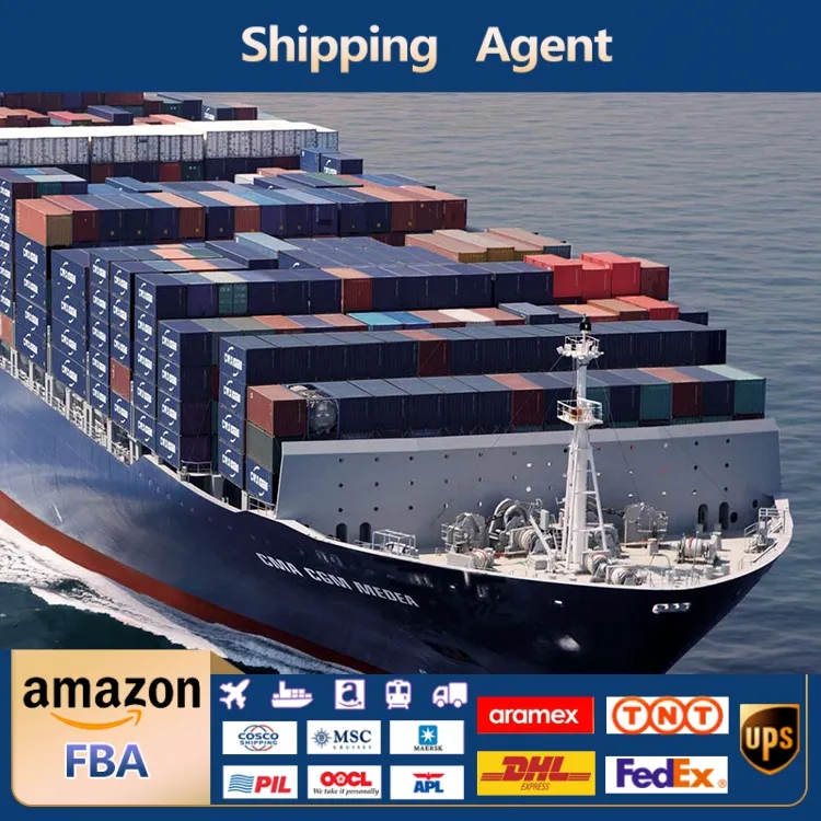 Amazon Fba Usa Shenzhen spedizioniere mare cina in India Ddp Ddu europa esportazione importazione trasporto merci