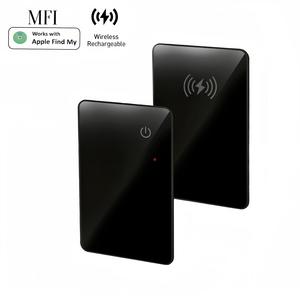 جهاز تتبع ذكي معتمد من MFi للبطاقات والمحافظ مع تحكم عبر التطبيق وتقنية GPS للهواتف التي تعمل بنظام iOS، مناسب للأطفال - Product Image 1