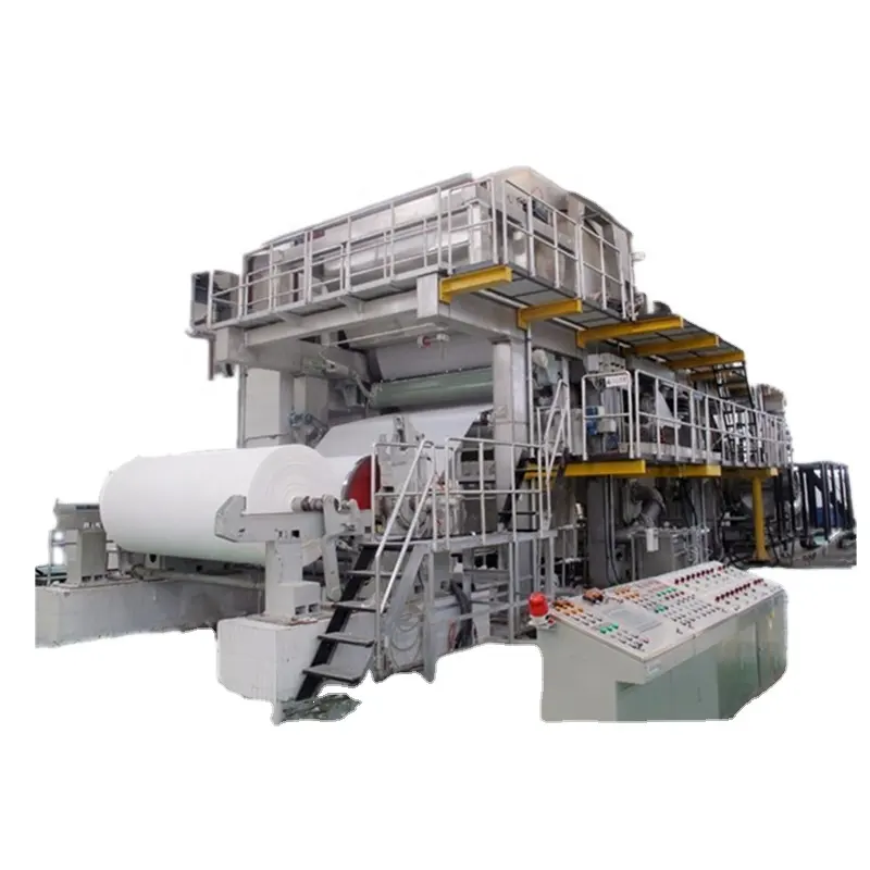 Haozheng เครื่องผลิตกระดาษวัฒนธรรม,เครื่องผลิตกระดาษขนาด3200มม. 80ตัน A4