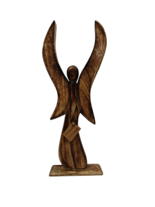 Angle décoratif en bois sculpté - Product Image 2