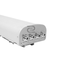 Antenne de panneau à gain élevé 17dBi 4x4 50W 698-2700MHz antenne WIFI extérieure à 4 ports avec connecteurs N-femelles