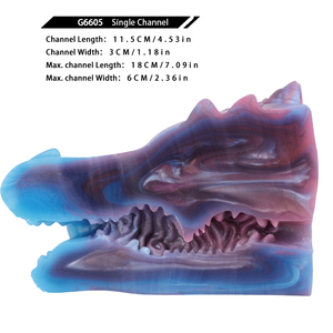 GEEBA Dragon Mouth Male Masturbators Pocket Pussy Onehole Fantasy Silicone Men Penis Stroker Animal Masturbator Cup Toy - Product Image 3