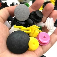 Lot de 50/100/200/500 clips universels en plastique pour pare-chocs et portières de voiture, ensemble de fixations automobiles durables, kit de rivets de retenue mixtes pour véhicules