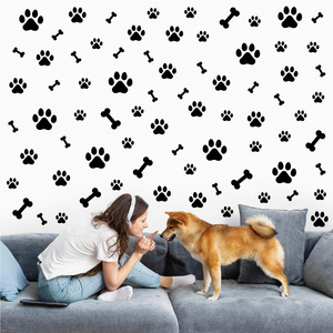 <span class=keywords><strong>Adesivi</strong></span> Murali Impermeabili a Forma di Zampa di Cane per Decorazione Casa, Fai-<span class=keywords><strong>da</strong></span>-Te, <span class=keywords><strong>Camera</strong></span> <span class=keywords><strong>da</strong></span> <span class=keywords><strong>Letto</strong></span>, Stanza dei Bambini - Product Image 1