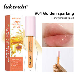 Laker ain Honig infundiertes Lippen öl Kokosnuss Erdbeer Wassermelone Mango fruchtiger Lip gloss feuchtigkeit spendendes Frucht lippen öl mit Schimmer - Product Image 4