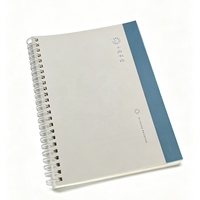 Cahiers à spirales personnalisés, carnets minimalistes lignés/à points avec impression personnalisée