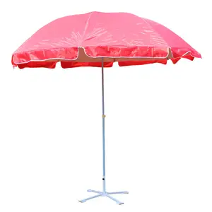하이 퀄리티 광고 사용자 정의 디자인 야외 해변 우산 로고 인쇄 태양 스마트 홍보 우산 해변