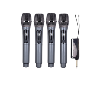 Microphone sans fil universel multifonctionnel en gros, filtre de microphone, type condensateur, réduction du bruit, fabriqué en métal et en plastique - Product Image 5