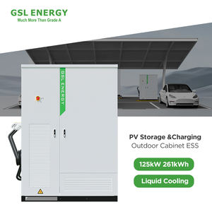Système de stockage d'énergie hors réseau GSL Energy BESS refroidi par air 140 KWh, système de stockage d'énergie commercial et industriel Lifepo4, charge photovoltaïque pour véhicules - Product Image 4