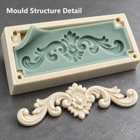 Moule d'ornement de meuble en résine Tietuo + noyau en élastomère PU C259-G3, démoulage facile, pour atelier de fabrication de moules