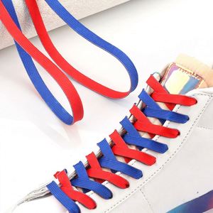 HF Double Side Color Gradient Printed Flat Polyester Shoelaces for Fashion Sports Sneakers - Product Image 2