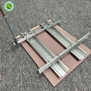 Accessoires de panneau de gypse Support de profil de cloison sèche en acier galvanisé goujon/piste en métal/canal de fourrure C/U <span class=keywords><strong>Quille</strong></span> en acier léger - Product Image 6