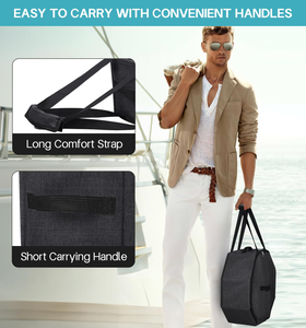 Boîte <span class=keywords><strong>de</strong></span> rangement pour chapeaux pour femmes et hommes, boîtes à chapeaux en carton rigide <span class=keywords><strong>avec</strong></span> 1 porte-manteau, organisateur <span class=keywords><strong>de</strong></span> chapeaux - Product Image 5